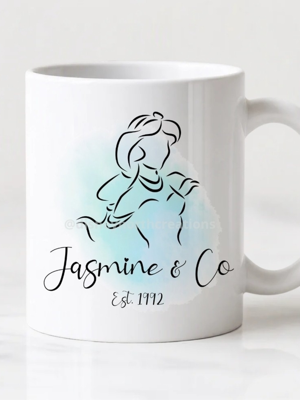 Disney Jasmine Princess Ceramic Mug